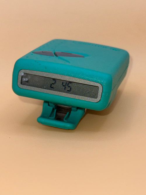 Vintage Motorola Pager: Teal Blue 90’s