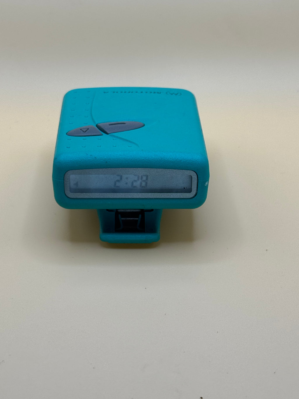 Vintage Motorola Pager: Teal Blue 90’s