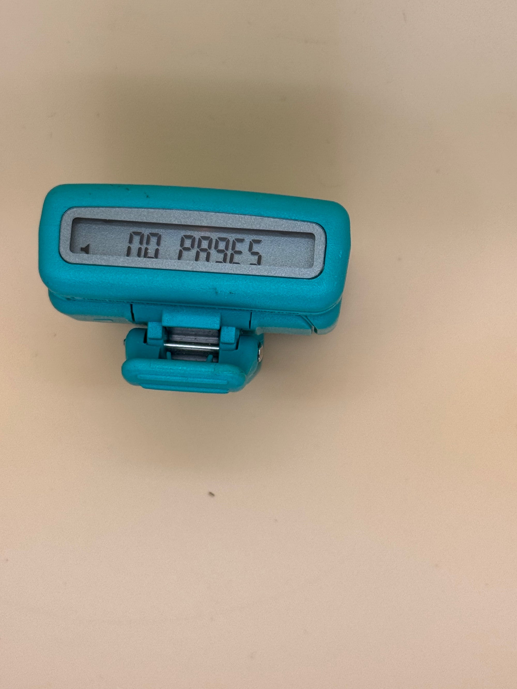 Vintage Motorola Pager: Teal Blue 90’s